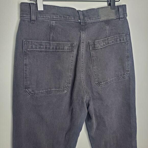 Madewell '90s Straight Utility Jeans Grey Carpenter Style Women's Size 27 NWT - Picture 7 of 15